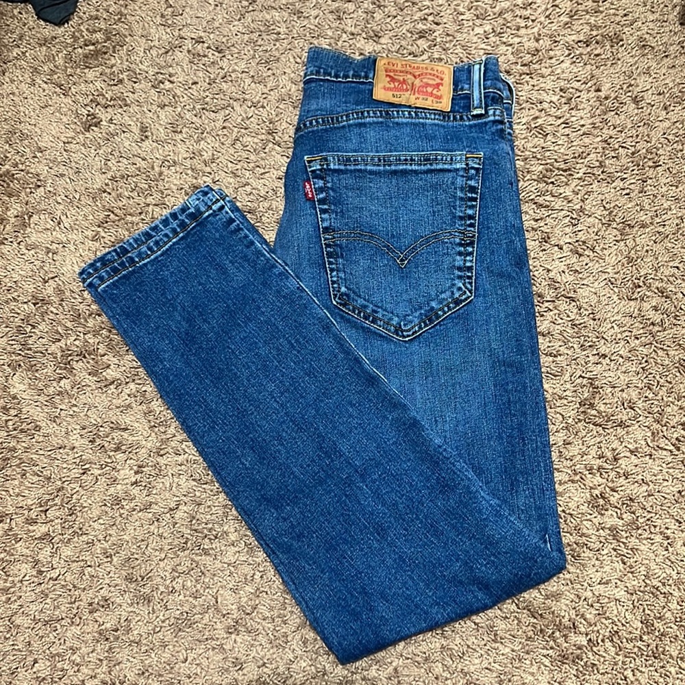 Men’s 512' Levi Jeans (Size W 32 & L 29)